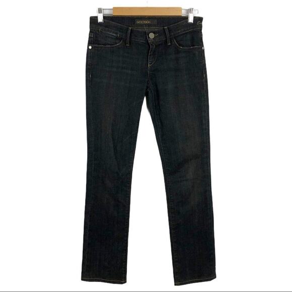 Goldsign 'Envy' Straight Leg Stretch Jeans Size 26 - Picture 2 of 16